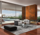 Contemporary kitchen with premium finishes and modern appliances
