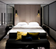 Professional commercial interior with modern workspace design
